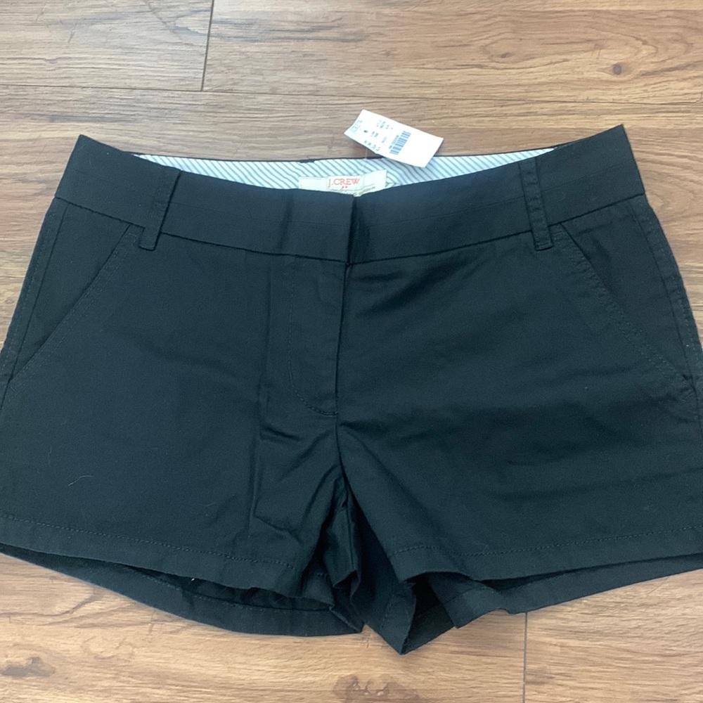 NWT J Crew Chino shorts (black)